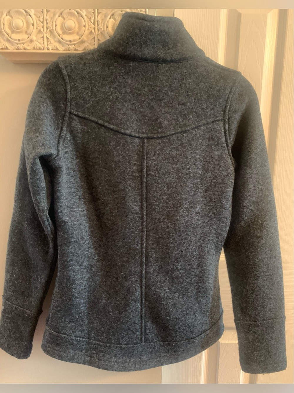 Kerrits Women’s Equestrian Charcoal Full-Zip Fleece Riding Jacket - S - Picture 3 of 8